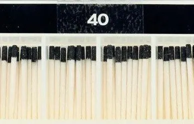 фото Штифты бумажные 04 №40 (60шт) Медента