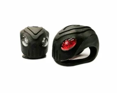 фото Фонарь-мигалка M-Wave Mamba мини 3 функ. 2 бел., 2 крас.диод