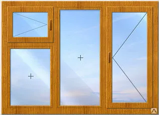 Фото №0 Окно Стандарт - энерго Тип 14