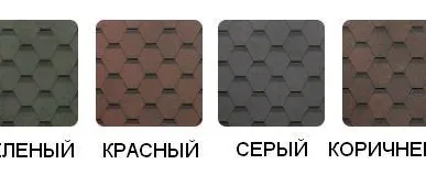 фото Гибка черепица Docke PIE SIMPLE Сота красная