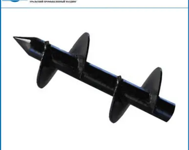 фото Свая винтовая стальная двухлопастная (модифицированная) СВС-2Л (м) 76мм