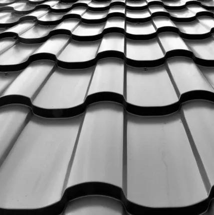 Фото №0 Металлочерепица Сицилия полиэстер RAL 7004 1120х0,45