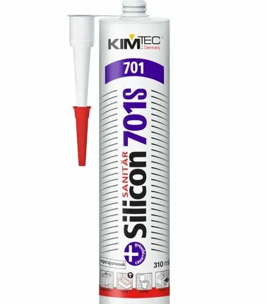 Фото №0 KIM TEC 701S Герметик силиконовый санитарный прозрачный 280мл (02-01-52)