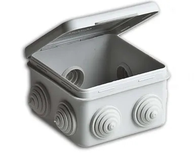 фото Коробка распределительная ОП 80х80х50мм IP54 Ruvinil 67040М