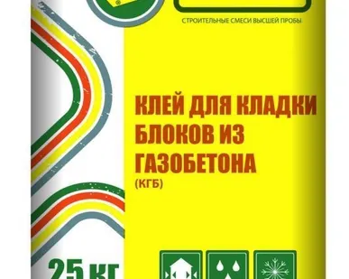 фото КЛЕЙ ДЛЯ БЛОКОВ ИЗ ГАЗОБЕТОНА (КГБ) Ф