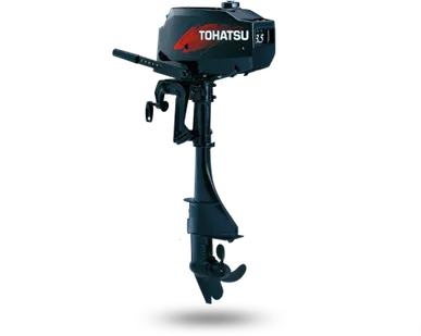 фото 2х-тактный лодочный мотор Tohatsu M 3.5 S