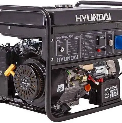 Фото №0 Газовый генератор HYUNDAI HHY7000FGE