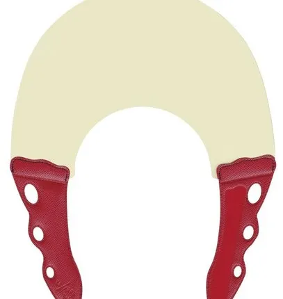 Фото №0 Y.S.Park Защитные воротнички 0.6 мм YS-NF06 натуральный/красный 1 шт.