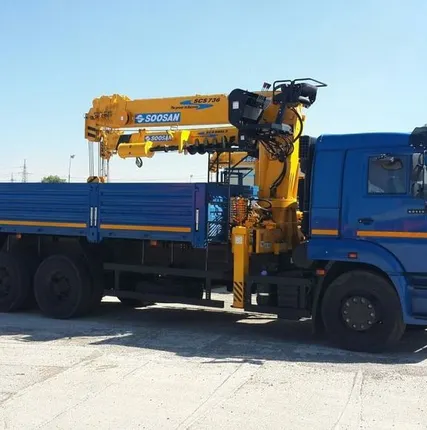 Фото №0 КАМАЗ-65115-3094-23(А4) с КМУ Soosan SCS736 Top (верхнее управление)