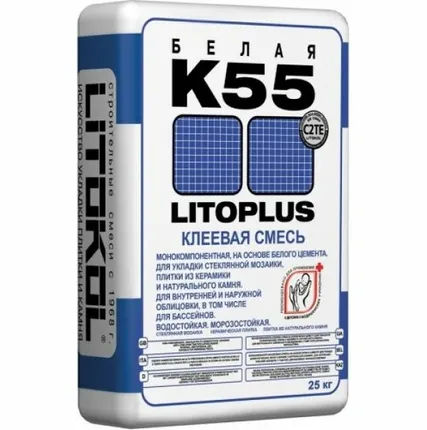 Фото №0 Клей Litokol Litoplus K55 25 кг