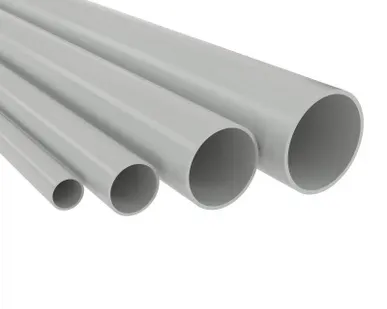 фото Труба ПВХ гладкая жесткая легкая d50мм (дл.3м) сер. DKC 63950