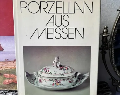 фото Книга Фарфор Мейсен на немецком языке
