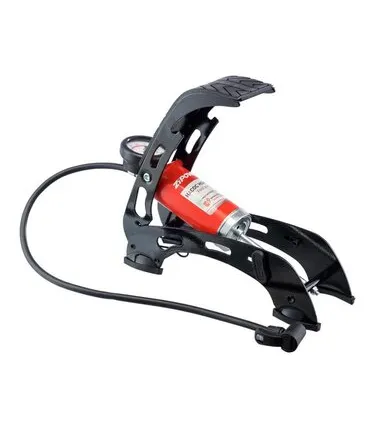 Фото №0 Насос ножной "ZIPOWER" Foot Pump (1 цилиндр, с манометром)