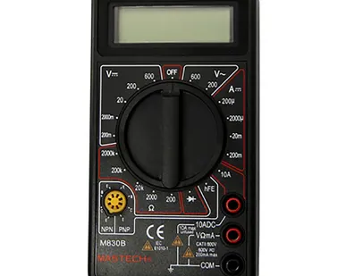 фото Мультиметр Mastech M-830 B с испытанием