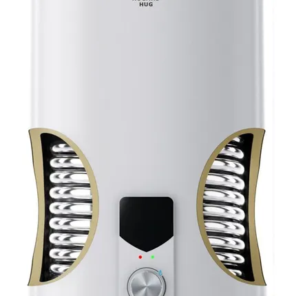 Фото №2 Бойлер косвенного нагрева нержавеющий 120л Hugard IFH плоский с рециркуляцией, ТЭН 2 кВт