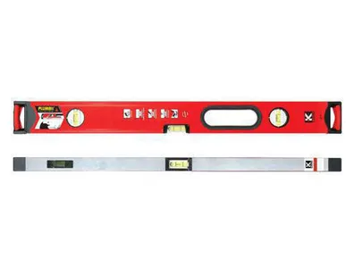 фото Уровень строительный с магнитом 60см