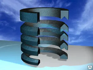 фото Манжета шевронная ГОСТ 22704-77, DIN полиур, тип М, вн. ф10-99мм