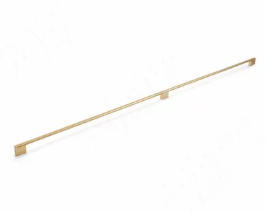 фото Ручка-рейлинг 1100мм (L=1115мм) золото матовое сатин (373.1100.76/S)