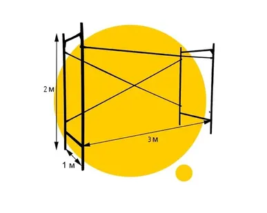 фото Комплект строительных лесов ЛРСП-30