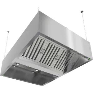 фото Зонт приточно-вытяжной островной HICOLD ЗКВООСП-1015