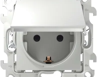 фото Механизм розетки 2К+З IP44 Push&Go Simon24 бел. 2420448-030