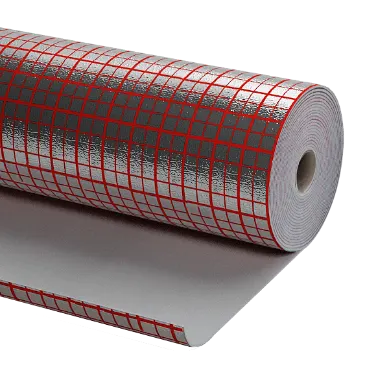 Фото №0 Подложка с разметкой металлизированная ПЛР, 2мм, 1,2мх30м, Энергоизол