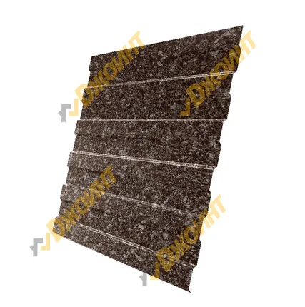 Фото №0 Профнастил С-10 0,5 MATGRANIT LUX RR 32 темно-коричневый