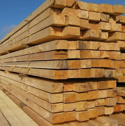 Фото №0 Брус 100х150х6 естественной влажности 1-3 сорт