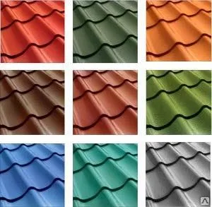 фото Металлочерепица МП Монтеррей 0,45