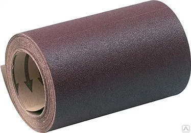 фото Шлифовальная бумага водостойкая тканевая в рулоне Р 60 120*25м