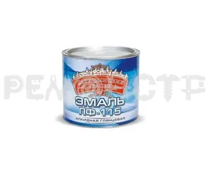 Фото №0 Эмаль ПФ-115  0,25кг ярко-зеленая ЦАРИЦЫНСКИЕ КРАСКИ (1/45) П