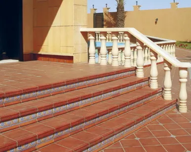 фото Клинкерная плитка и ступени "Nature".