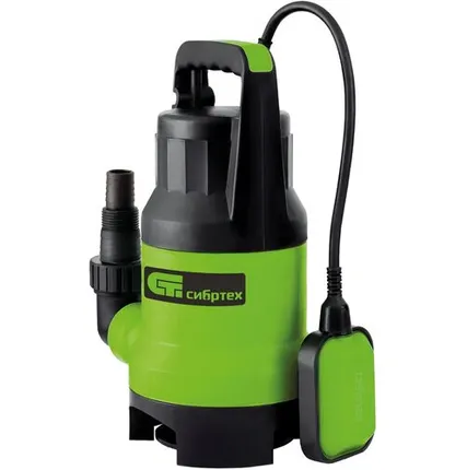 Фото №0 Дренажный насос для грязной воды Сибртех СДН800-35 97265