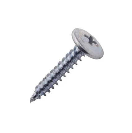 Фото №0 Саморезы по металлу, прессшайба, оцинкованные