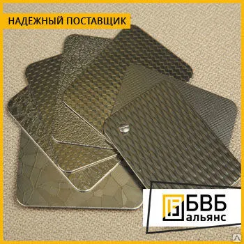 Фото №0 Лист нержавеющий узорный 3,0х1250х2500 Aisi 430 (12Х17) 75 кг/шт