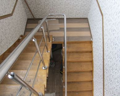 фото Перила из нержавеющей стали