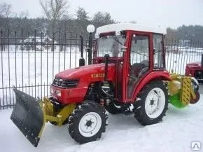 фото Донгфенг (Dongfeng) DF 404 со снегоуборочным отвалом