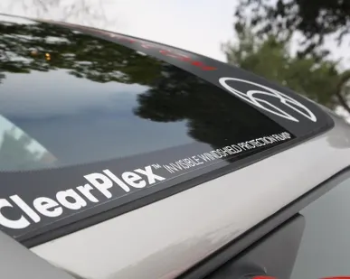фото ClearPlex – абсолютно прозрачная пленка для защиты лобового стекла! 1,22 м