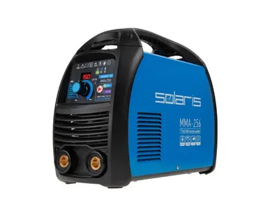 фото Инвертор сварочный SOLARIS MMA-256 (230В; 20-250 А; 82В; электроды диам. 1.6-5.0 мм; вес 5.3 кг)