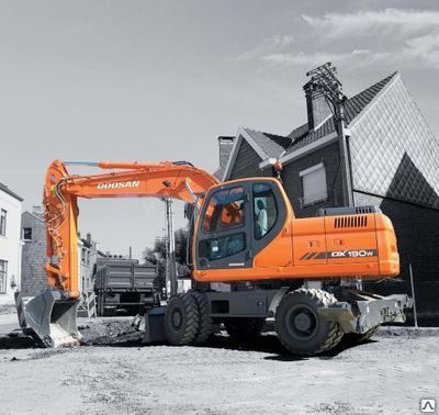 Фото №0 Экскаватор колесный Doosan DX190W
