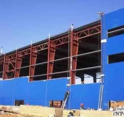 Фото №0 Установка стеновых сэндвич панелей