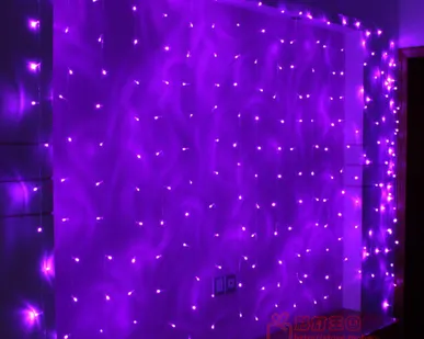 фото LED гирлянда ActivLed Занавес 600 (purple) (2x3 метра)