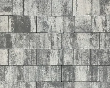 фото Плитка тротуарная Старый город Б.1.Ф.6см Листопад гладкий Антрацит