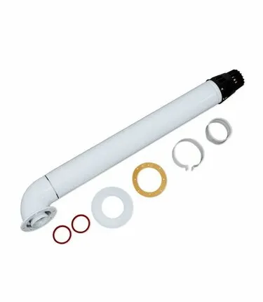 Фото №0 Комплект коаксиального дымохода Federica Bugatti 60/100 1000 универсальный с наконечником "антилёд"