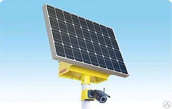 фото Система видеонаблюдения VGM на солнечной электростанции VGM-150/150