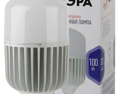 фото Лампа светодиодная высокомощная POWER 100W-6500-E27/E40 8000лм ЭРА Б0032090