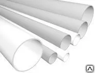 фото Труба ПВХ 40 мм, гладкая жёсткая, (3 м)