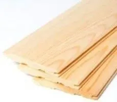 Фото №0 Евровагонка 12.5х88(96)х2000 мм, сорт АВ, HOLZ, сосна, 10 шт., 1.76 м²