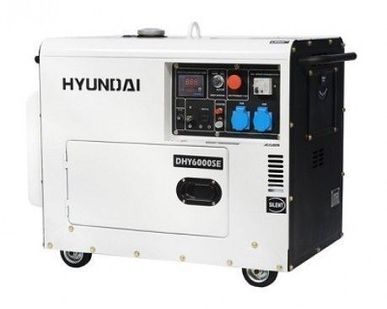 фото Дизельный генератор Hyundai DHY 6000SE