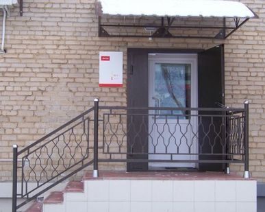 фото Входная группа из металла
